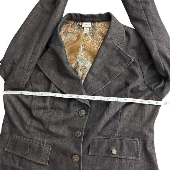 Venezia Women’s Casual Three Button Blazer Size 18 - Picture 7 of 9